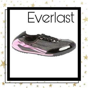 Everlast Girl’s Black Pink Layne Tennis Shoes 2